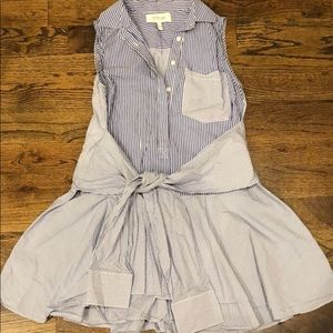 Waist-tie Shirtdress